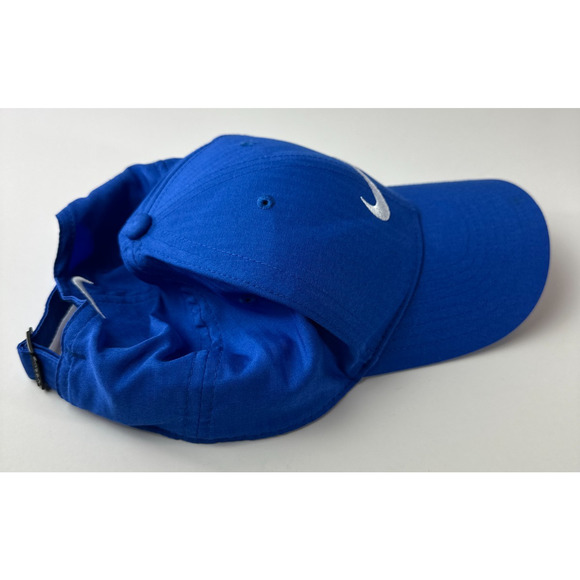 Nike Legacy91 Tech Hat Dri-Fit Adjustable Golf Game Royal Blue White BV1076-480 - Picture 4 of 10